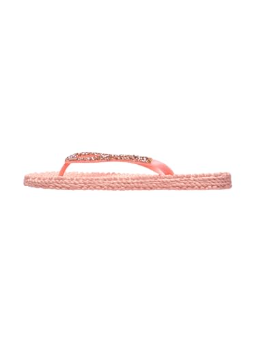 Ilse Jacobsen HORNBÆK | Cheerful03G | Flip Flops with Glitter | Soft Coral | 40 EU von Ilse Jacobsen