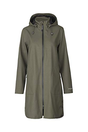 ILSE JACOBSEN HORNBÆK | RAIN128 | Regenmantel | Dehnbare Soft-Shell-Material | 3-Lagen Komposition | 100% Polyester | Army | 42 von Ilse Jacobsen