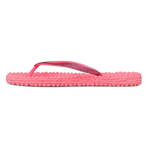 Ilse Jacobsen Damen Glitzer Flip Flop / Zehentrenner CHEERFUL01, Pink (Pink (31) 31), EU 40 von Ilse Jacobsen