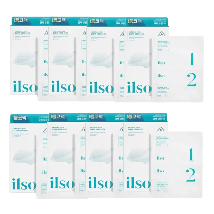 ILSO - Natural Mild Clear Nose Pack - 5ea (8 Pack) Set von ILSO