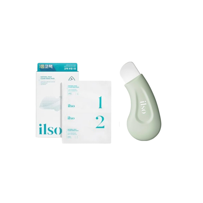 ILSO - Natural Mild Clear Nose Pack - 5ea + Deep Clean Master - 1pc Set von ILSO
