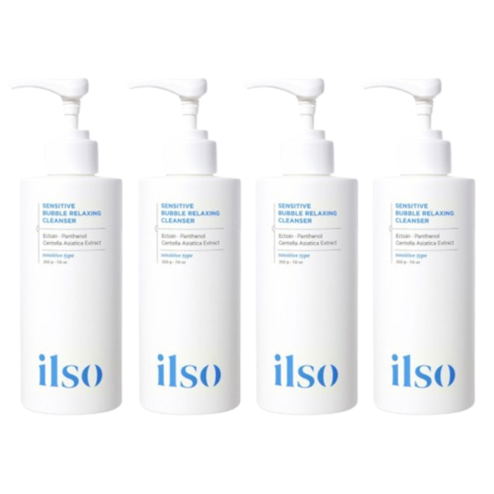 ILSO - Sensitive Bubble Relaxing Cleanser - 200g (4ea) Set von ILSO