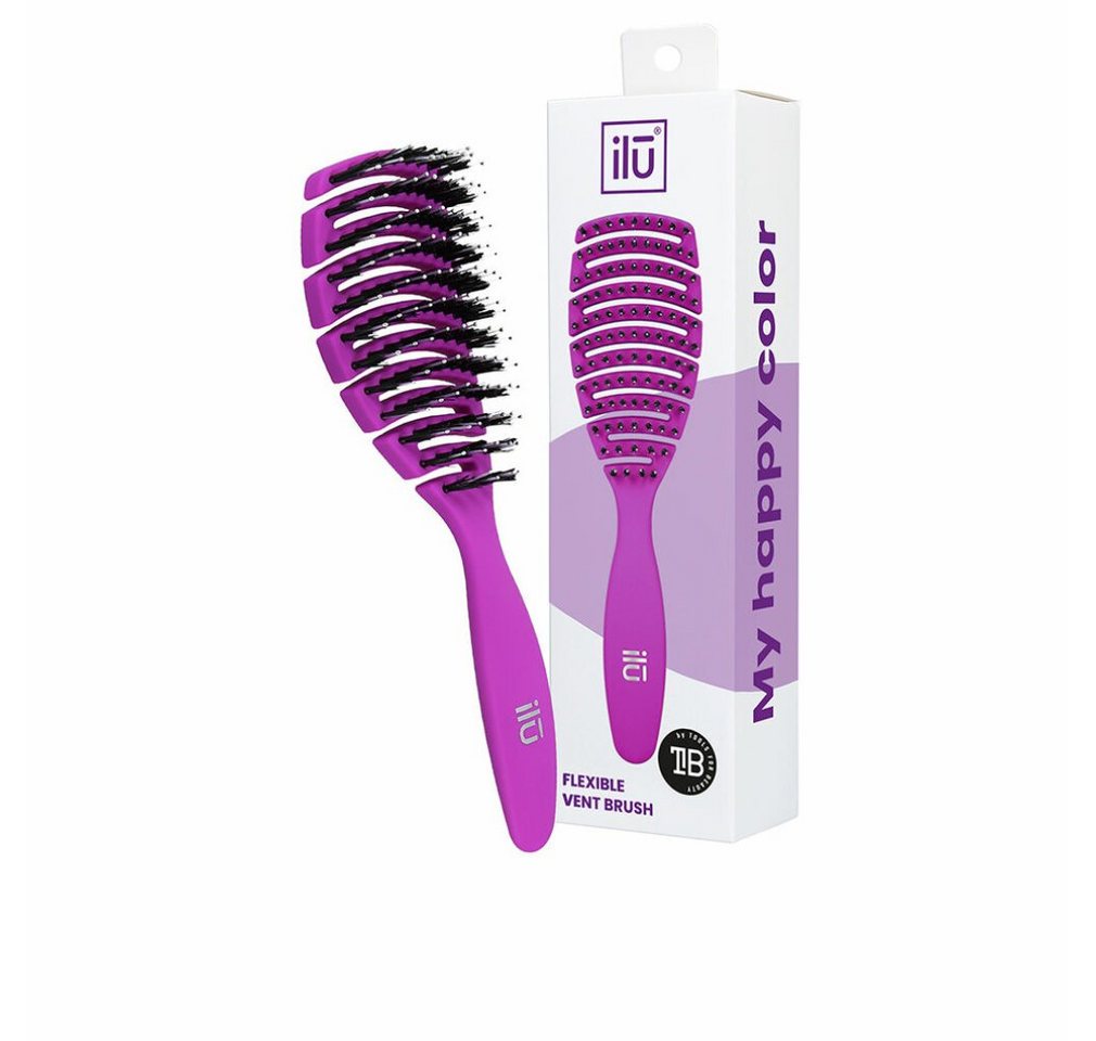 ILU Haarbürste Flexible Vent Cepillo Purple 1 U ILU Haarbürste Flexible Vent Cepillo Purple 1 U von ILU