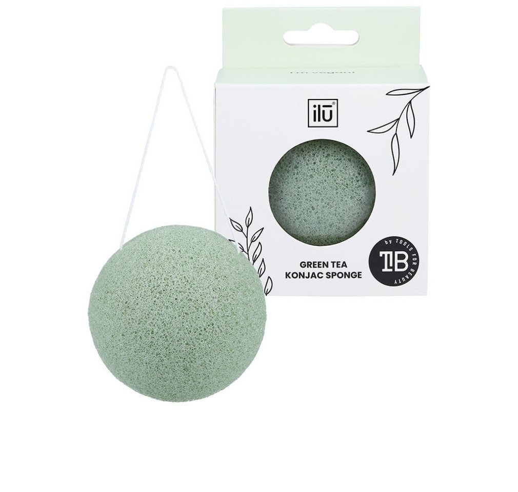 ILU Hautpflegeschwamm Konjac Esponja Green Tea 1 U ILU Hautpflegeschwamm Konjac Esponja Green Tea 1 U von ILU