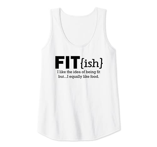 Damen Fit - ish Funny Ladies Workout | Funny Workout Tank Top Damen Fit - ish Funny Ladies Workout | Funny Workout Tank Top von ILYB Designs
