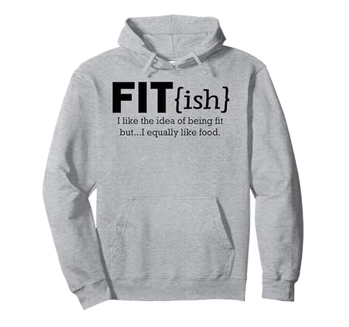 Fit - Fish Funny Workout für Damen | Lustiges Training Pullover Hoodie Fit - Fish Funny Workout für Damen | Lustiges Training Pullover Hoodie von ILYB Designs