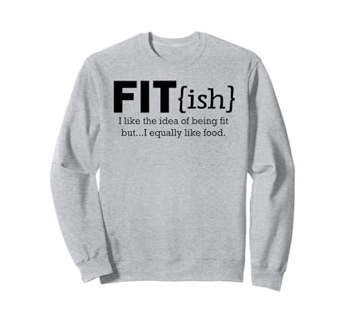 Fit - Fish Funny Workout für Damen | Lustiges Training Sweatshirt Fit - Fish Funny Workout für Damen | Lustiges Training Sweatshirt von ILYB Designs