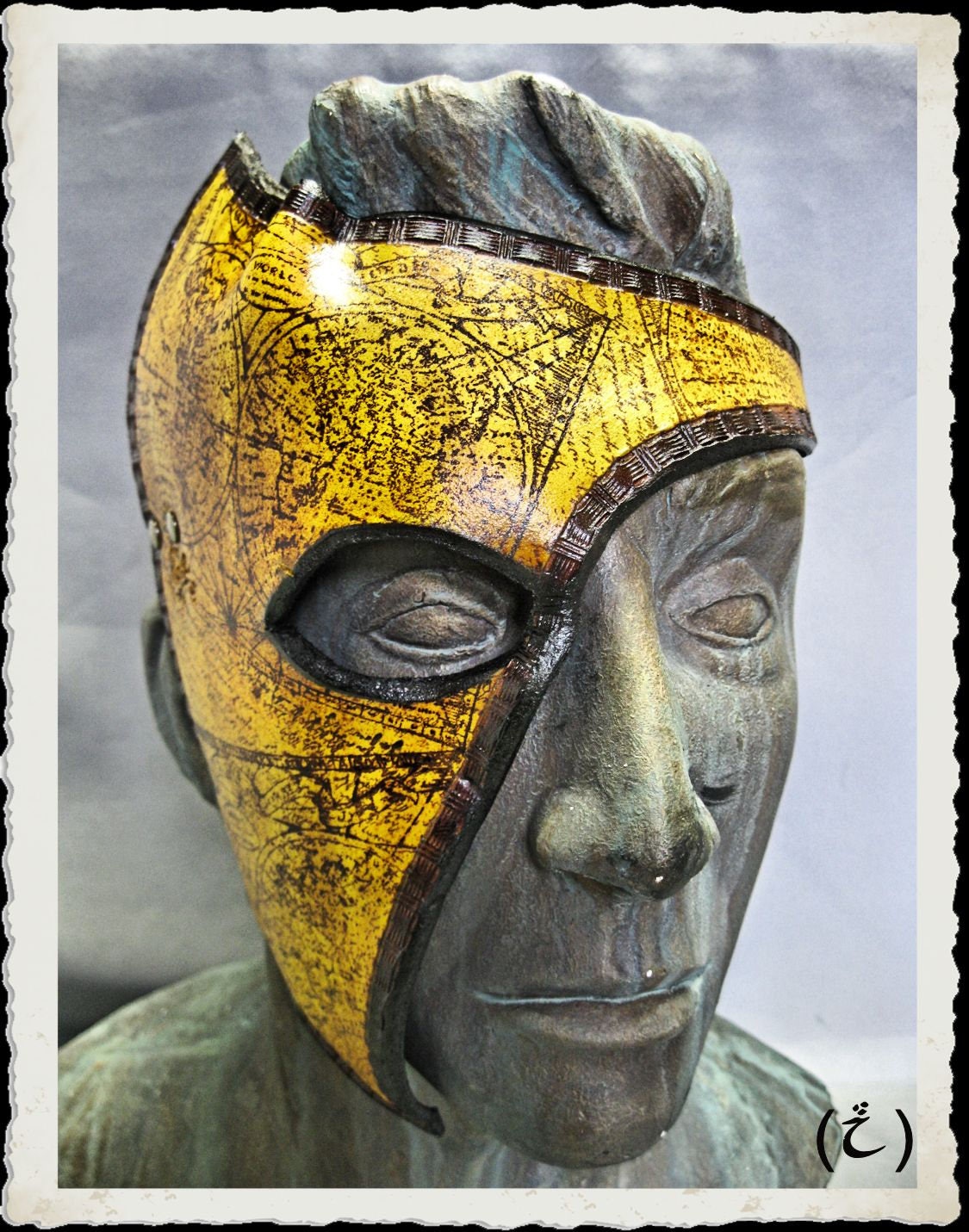Leder Halbmaske - Mundus Leder Halbmaske - Mundus von ILeatherCraft