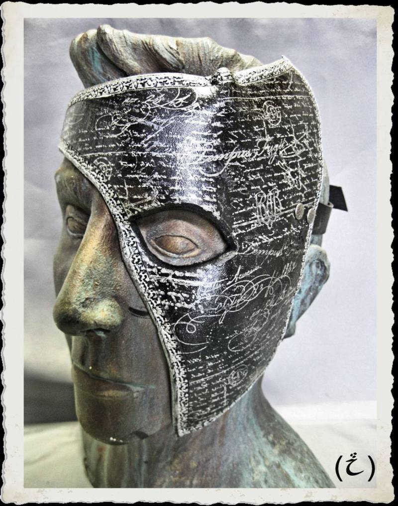 Leder Halbmaske - Whispers Schwarz Leder Halbmaske - Whispers Schwarz von ILeatherCraft