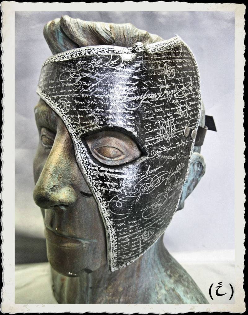Leder Halbmaske - Whispers Schwarz Leder Halbmaske - Whispers Schwarz von ILeatherCraft
