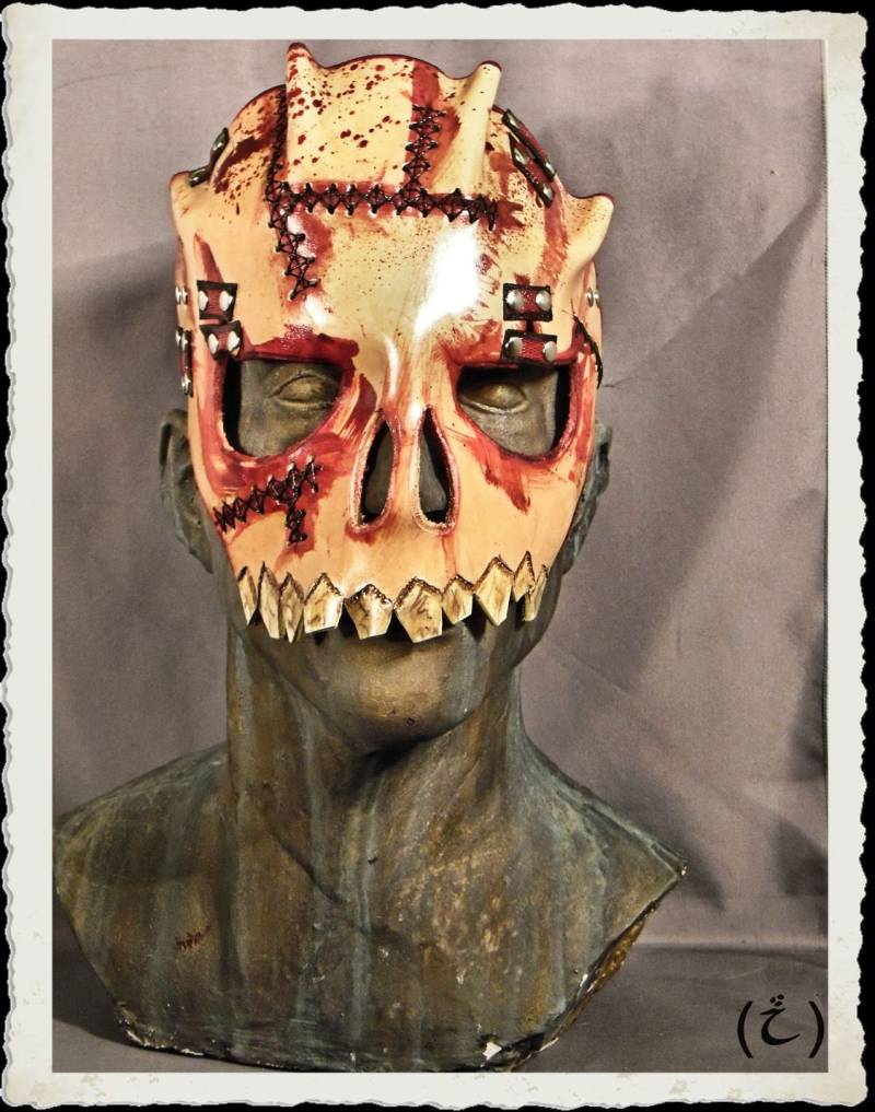 Masque En Cir - Crâne Écorché Masque En Cir - Crâne Écorché von ILeatherCraft