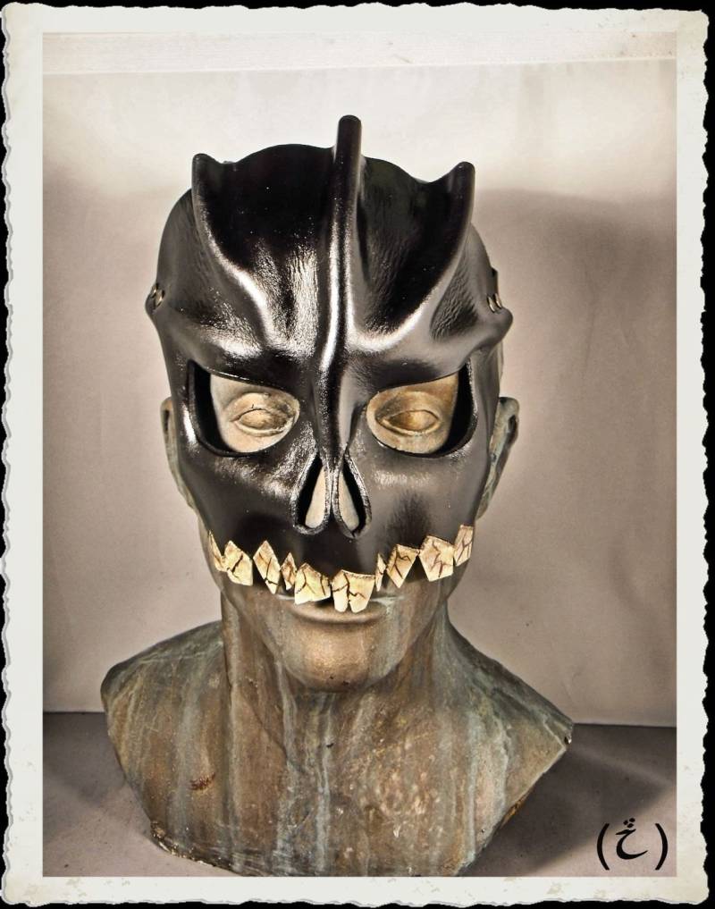 Totenkopf Ledermaske - Schwarz Totenkopf Ledermaske - Schwarz von ILeatherCraft
