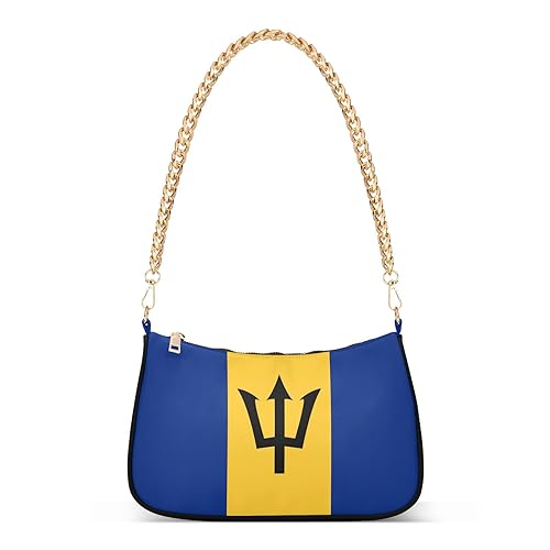 ILmira Barbados Flag Damen Schulterhandtaschen Clutch Handtaschen Crossbody Bag, mehrfarbig, Einheitsgröße von ILmira