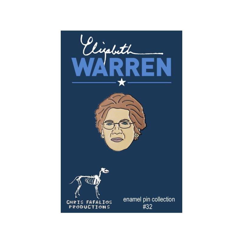 Elizabeth Warren Emaille Pin - Limitierte Auflage 1 "Pin von ILoveEnamelPins