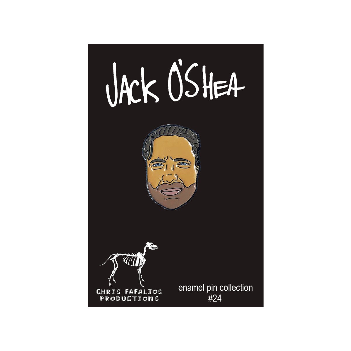 Jack O'shea Bayside Emaille Anstecker - Limited Edition Punk Anstecknadel Jack O'shea Bayside Emaille Anstecker - Limited Edition Punk Anstecknadel von ILoveEnamelPins