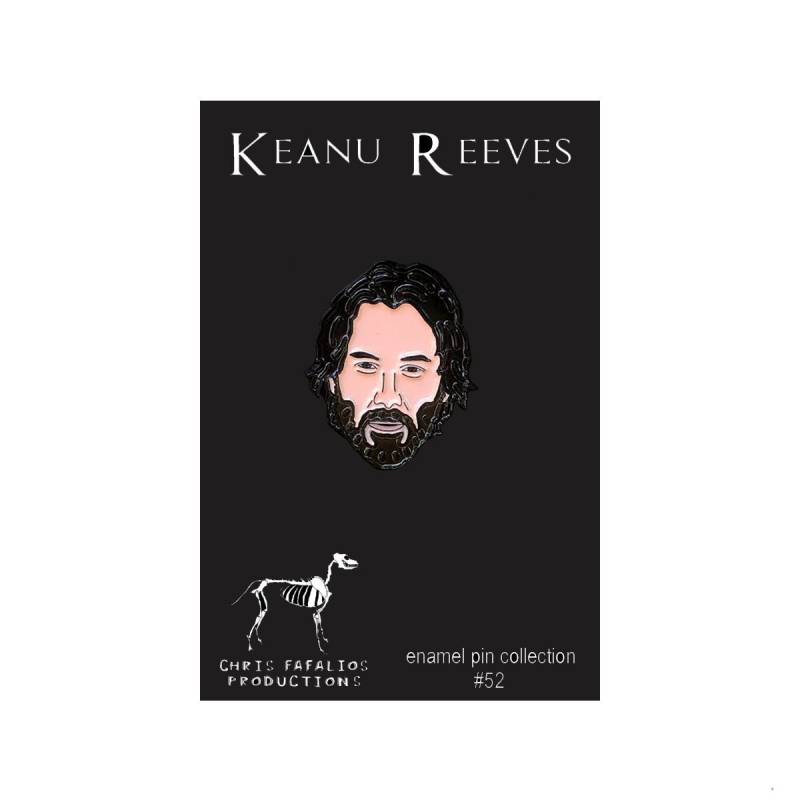 Keanu Reeves Enamel Pin Limitierte Auflage 1" Hard von ILoveEnamelPins