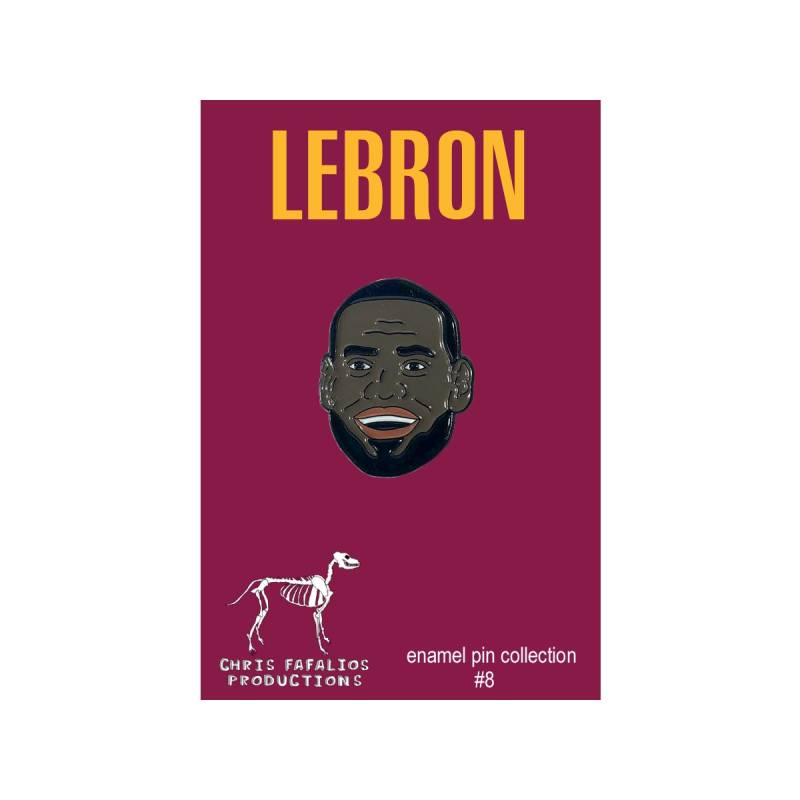 Lebron James Emaille Pin - Limitierte Nba Anstecknadel von ILoveEnamelPins