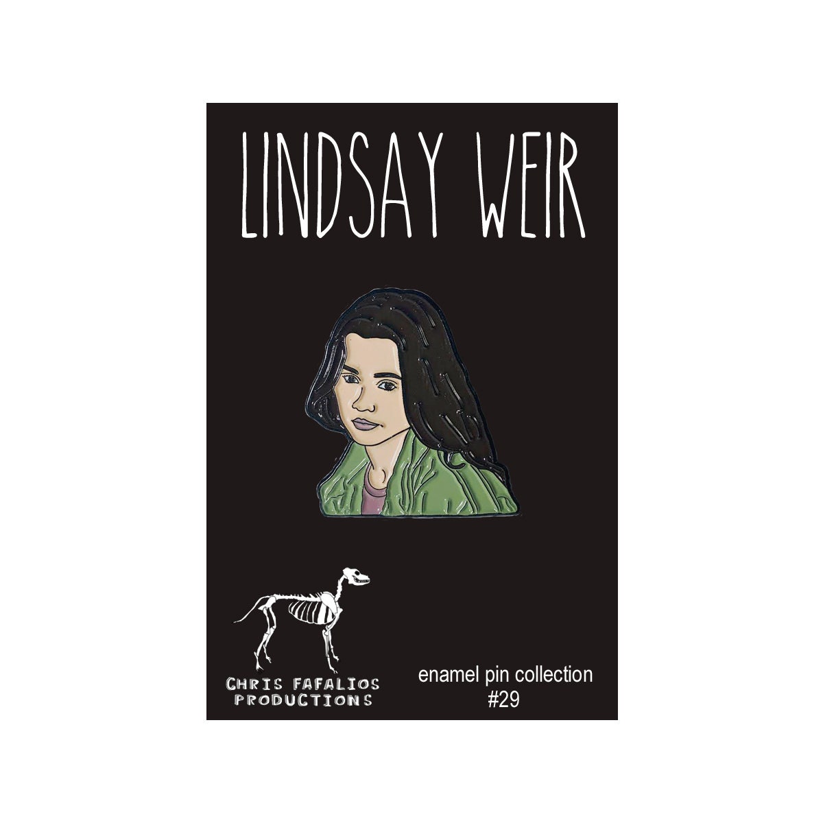 Limited Edition Lindsay Weir Emaille Pin - Freaks Und Geeks Anstecknadel von ILoveEnamelPins
