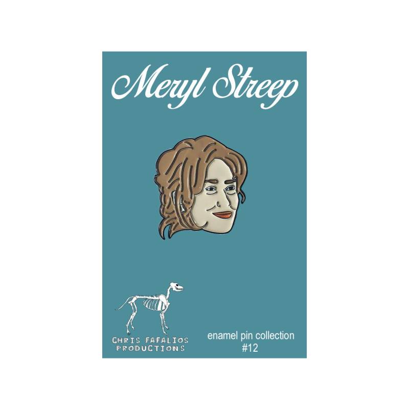Meryl Streep Emaille Pin - Limitierte Auflage Anstecknadel von ILoveEnamelPins