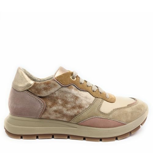 IMAC GEMÜTLICH Y Elegante Zapatilla Damen 857981 TERCIOPELO BEIGE ROSA Talla Numeric_38 von IMAC