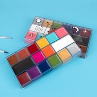IMAGIC - 16 Colour Face & Body Painting Palette Painting Palette - 108g von IMAGIC