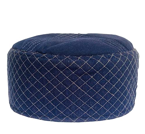 IMAHAM: HANDCRAFTED FLOWER Kufi Herren Unisex Muslimische Männer Gebetskappe Ramadaan Caps Eid Kufis Handmade Namaz Mütze Beanie, Blau, XL IMAHAM: HANDCRAFTED FLOWER Kufi Herren Unisex Muslimische Männer Gebetskappe Ramadaan Caps Eid Kufis Handmade Namaz Mütze Beanie, Blau, XL von IMAHAM: HANDCRAFTED FLOWER