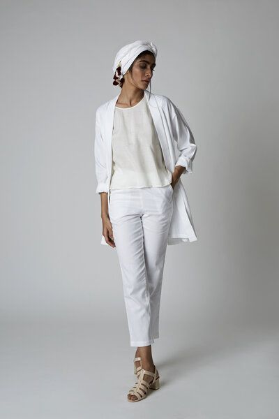 ÏMAIMA Dana Hose aus Bio- Baumwolle von ÏMAIMA