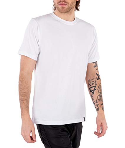 Imako Aleksander Tshirt Herren Kurzarm Casual t Shirts männer Rundhals Farbe weiß, Größe 3XL von Imako