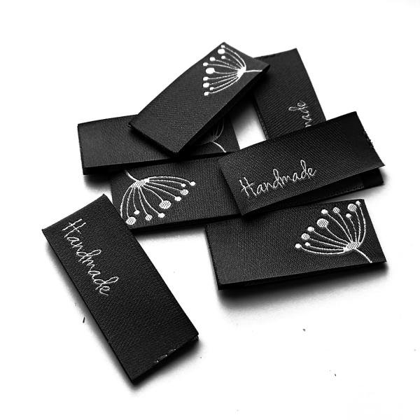 Blaubeerstern Etikett "Handmade Pusteblume" - 5Er Set 9 Verschiedene Farben von IMCstoffwelten