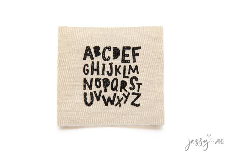 Jessy Sewing Baumwolllabel "Abc" - 3Er Set von IMCstoffwelten