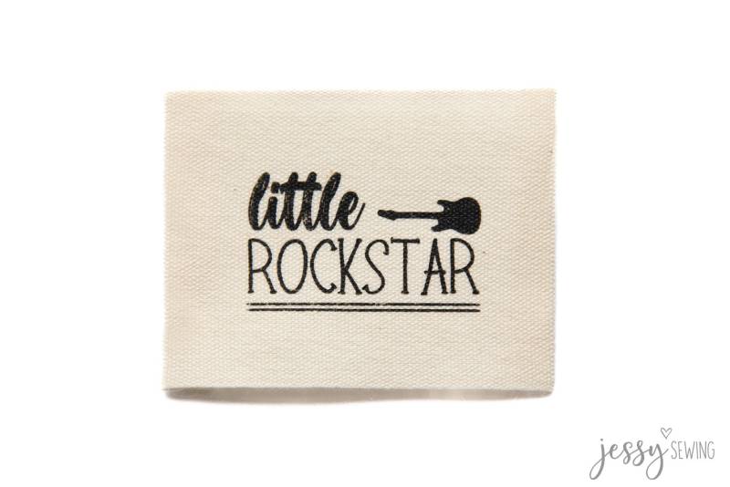 Jessy Sewing Baumwolllabel "Little Rockstar" - 3Er Set von IMCstoffwelten