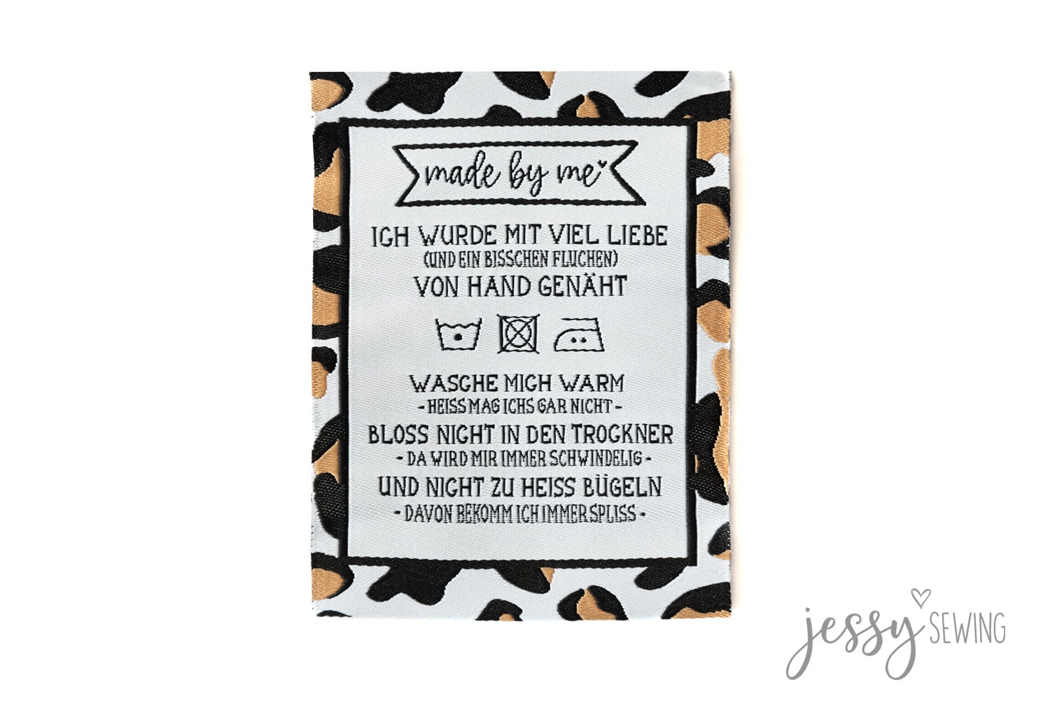 Jessy Sewing Xxl Patch "Made By Me" - 3Er Set Jessy Sewing Xxl Patch "Made By Me" - 3Er Set von IMCstoffwelten