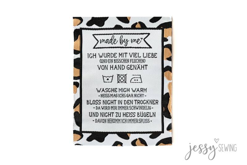 Jessy Sewing Xxl Patch "Made By Me" - 3Er Set Jessy Sewing Xxl Patch "Made By Me" - 3Er Set von IMCstoffwelten