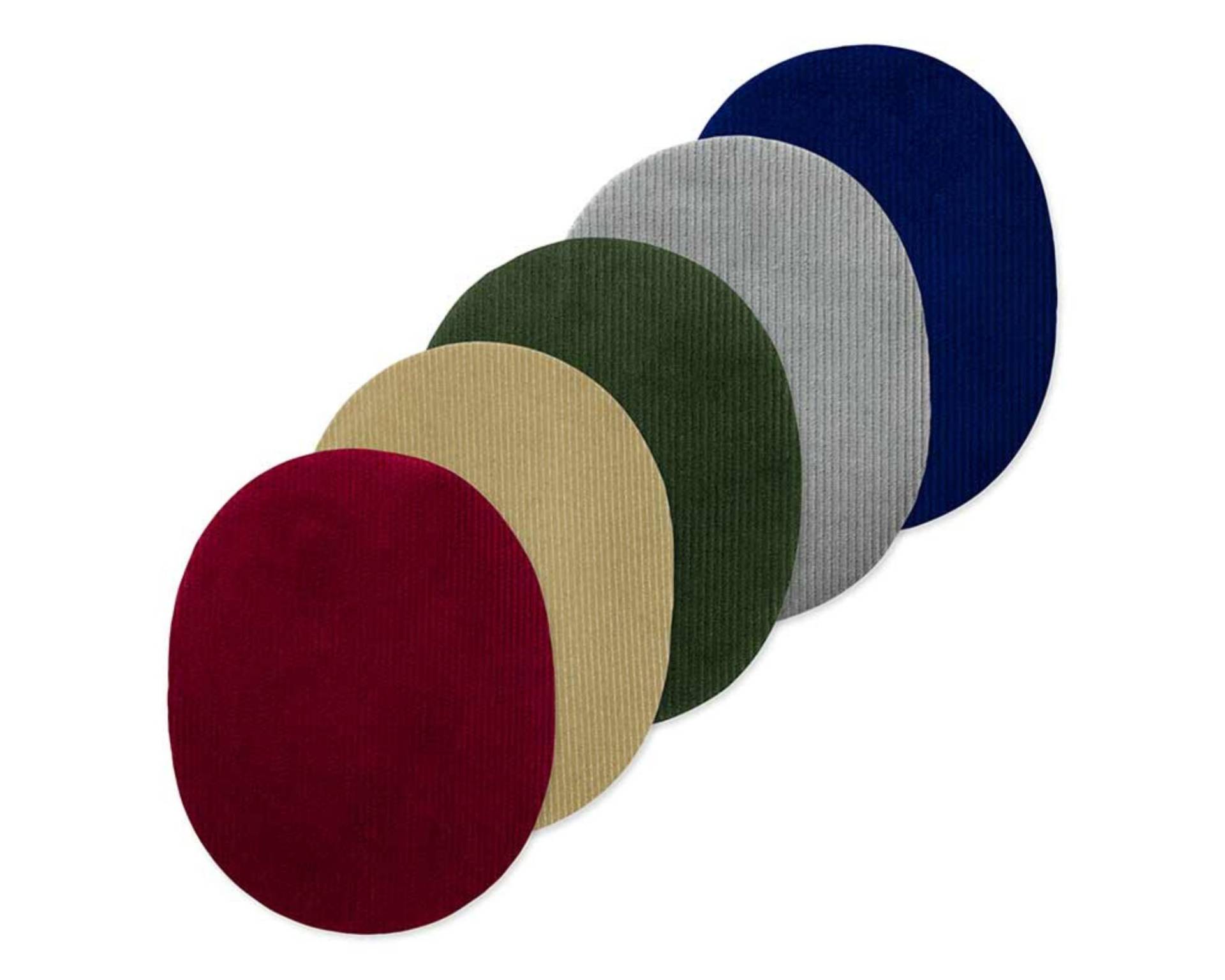 Kordflicken - 2Er Pack 5 Farben von IMCstoffwelten