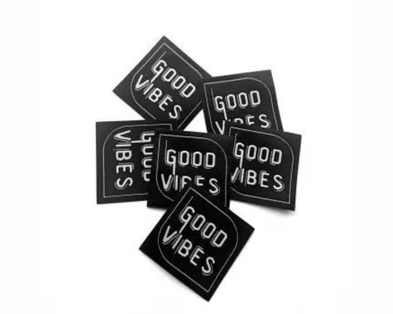 Maxi-Patch "Good Vibes" - 3Er Set Maxi-Patch "Good Vibes" - 3Er Set von IMCstoffwelten