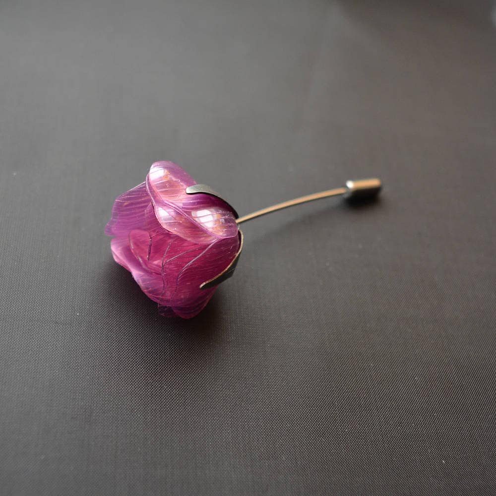 Freundliche Brosche Rosa Blume Freundliche Brosche Rosa Blume von IMHjewellery