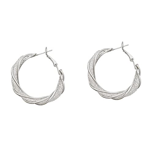 IMIKEYA 1 Paar Design Ohrringe für Damen Leichte Minimalistische Creolen Geschwungene Ohrringe für Verschiedene Anlässe IMIKEYA 1 Paar Design Ohrringe für Damen Leichte Minimalistische Creolen Geschwungene Ohrringe für Verschiedene Anlässe von IMIKEYA