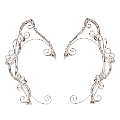 IMIKEYA 1 Paar Earcuffs für Damen Ohrclips Handgefertigte Elfenohrringe für Alltag Besondere Anlässe Ohrschmuck Hypoallergen für Cosplay Dates IMIKEYA 1 Paar Earcuffs für Damen Ohrclips Handgefertigte Elfenohrringe für Alltag Besondere Anlässe Ohrschmuck Hypoallergen für Cosplay Dates von IMIKEYA