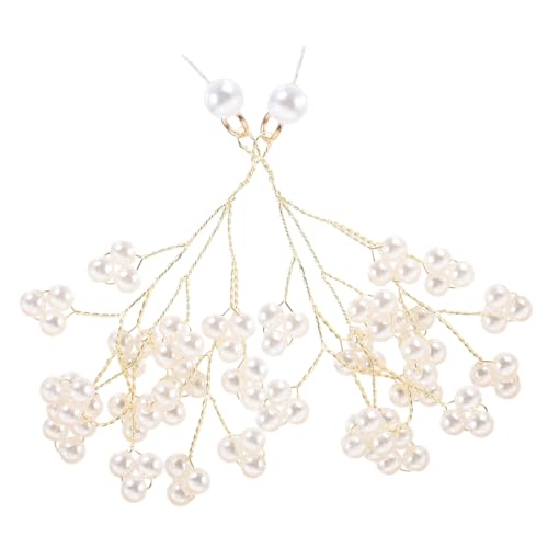 IMIKEYA 1 Paar Edelstein Ohrringe mit Perlen und Blattdesign Handgefertigte Hängende Ohrringe für Damen Eleganter Schmuck für Besondere Anlässe und Alltag IMIKEYA 1 Paar Edelstein Ohrringe mit Perlen und Blattdesign Handgefertigte Hängende Ohrringe für Damen Eleganter Schmuck für Besondere Anlässe und Alltag von IMIKEYA