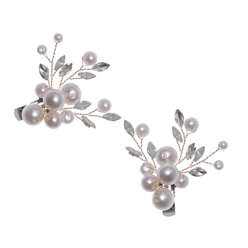 IMIKEYA 1 Paar Handgefertigte Strass Schuhclips für Damen Hochzeitsschuhanhänger Abnehmbare Schuhschnallen Selbstgemacht Schuhdekoration Passend für Hochzeiten und Partys von IMIKEYA