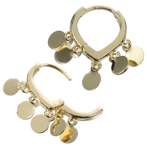 IMIKEYA Damen Tropfenohrringe Creolen Modische Ohrschmuck Disc Ohrringe Für Frauen Minimalistische Charm Ohrringe Ästhetische Ohrstecker IMIKEYA Damen Tropfenohrringe Creolen Modische Ohrschmuck Disc Ohrringe Für Frauen Minimalistische Charm Ohrringe Ästhetische Ohrstecker von IMIKEYA
