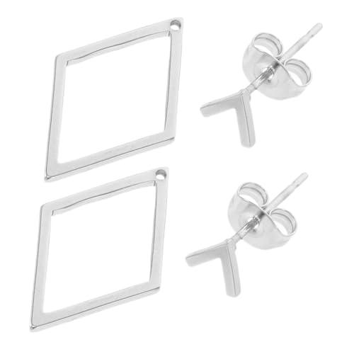 IMIKEYA 1 Paar Minimalistische Ohrringe Damen Geometrische Ohrstecker Umweltfreundlichem Material Vielseitig Einsetzbar für Zeitloses Design Perfektes Accessoire für Modebewusste Frauen von IMIKEYA