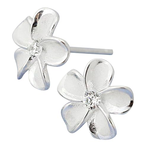 IMIKEYA 1 Paar Silber Ohrringe mit Blütenform Damen Ohrstecker für Frauen und Mädchen für Alltag Reisen und Partys Perfektes zu Geburtstagen oder Neujahr IMIKEYA 1 Paar Silber Ohrringe mit Blütenform Damen Ohrstecker für Frauen und Mädchen für Alltag Reisen und Partys Perfektes zu Geburtstagen oder Neujahr von IMIKEYA