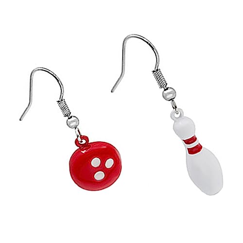 IMIKEYA Bowling Kugel Ohrringe Dangle für Frauen Sportliche Legierung Ohrringe mit Bowling Ball Design Minimalistische für IMIKEYA Bowling Kugel Ohrringe Dangle für Frauen Sportliche Legierung Ohrringe mit Bowling Ball Design Minimalistische für von IMIKEYA