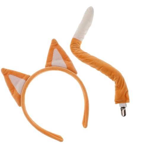 IMIKEYA 1 Satz Schafhund Kostümset mit Haarband und Tier Cosplay Zubehör für Partys und Halloween Einfacher Tragekomfort Kreative Gestaltung Leicht zu Reinigen Auffälliges Design von IMIKEYA