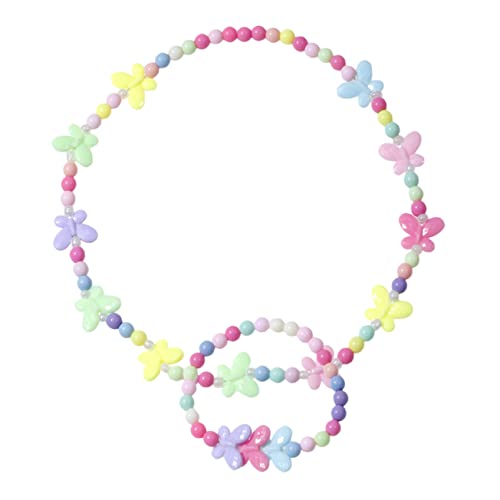 IMIKEYA 1 Satz Schmuckset mit Schmetterlingen Armband und Halskette für Kleine Bastelset für Jahre Partys und Verkleidungen IMIKEYA 1 Satz Schmuckset mit Schmetterlingen Armband und Halskette für Kleine Bastelset für Jahre Partys und Verkleidungen von IMIKEYA