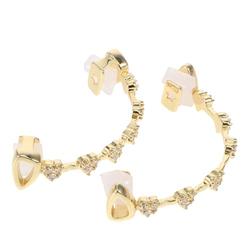 IMIKEYA 1 Set Vergoldete Zahngrills: Strass Vergoldeter Zahnschmuck Für Männer Und Frauen – Einzigartiger Grill Für Falsche Zähne Für Hip-hop-partykostüme Und Cosplay IMIKEYA 1 Set Vergoldete Zahngrills: Strass Vergoldeter Zahnschmuck Für Männer Und Frauen – Einzigartiger Grill Für Falsche Zähne Für Hip-hop-partykostüme Und Cosplay von IMIKEYA