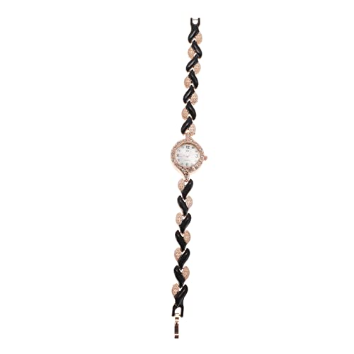 IMIKEYA Damen Quarz Armbanduhr mit Lederarmband Quadratische Form Uhr für Mädchen Business und Freizeit von IMIKEYA