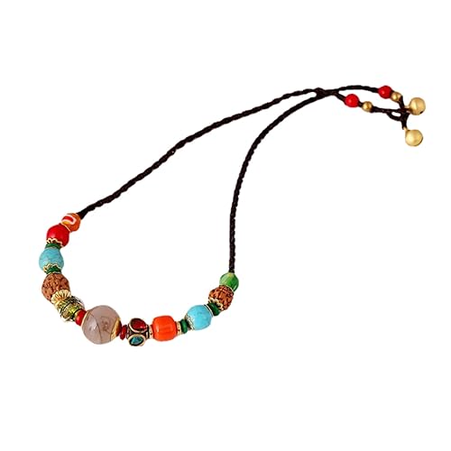 IMIKEYA 1 Stück Ethnische Stil Kurze Halskette mit Geflochtenem Design Bunte Clavicle Bone Chain für Damen für Alltag Partys und Zufällige Farbe Zufällige Farbe IMIKEYA 1 Stück Ethnische Stil Kurze Halskette mit Geflochtenem Design Bunte Clavicle Bone Chain für Damen für Alltag Partys und Zufällige Farbe Zufällige Farbe von IMIKEYA