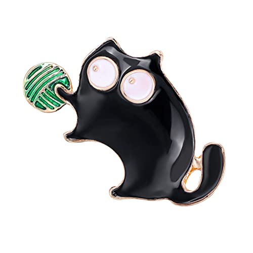 IMIKEYA 1 Stück Katzenbrosche Niedliche Cartoon Anstecknadel für Damen Stilvolles Accessoire für Kleidung Schals und Hüte für Tägliche Outfits und Feiertagsdekoration IMIKEYA 1 Stück Katzenbrosche Niedliche Cartoon Anstecknadel für Damen Stilvolles Accessoire für Kleidung Schals und Hüte für Tägliche Outfits und Feiertagsdekoration von IMIKEYA